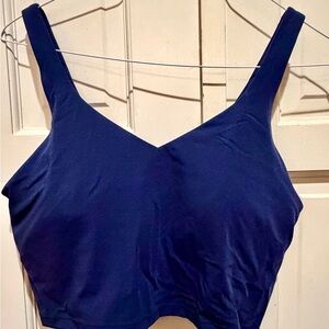 Aerie OFFLINE Sports Bra / Longline Bralette – XL – Navy Blue – NWT